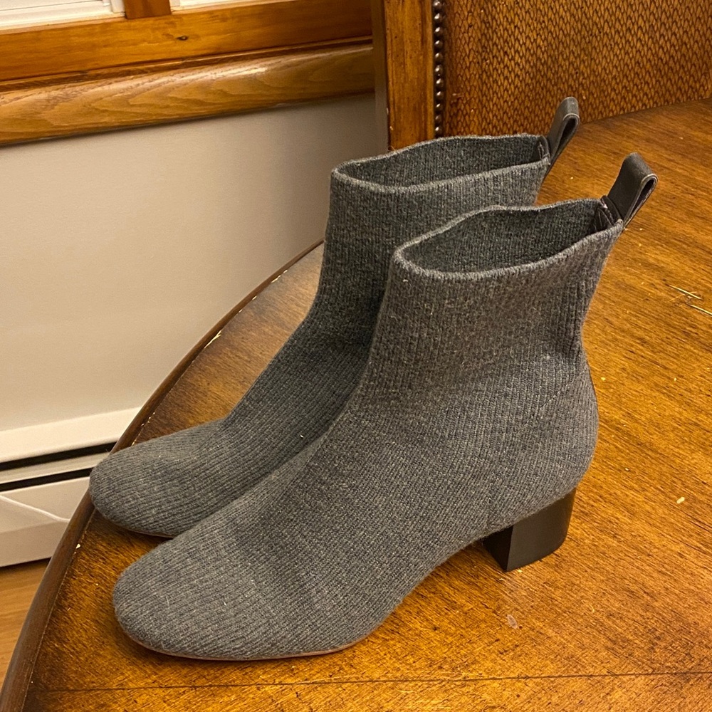 Everlane Glove Knit Ankle Boots